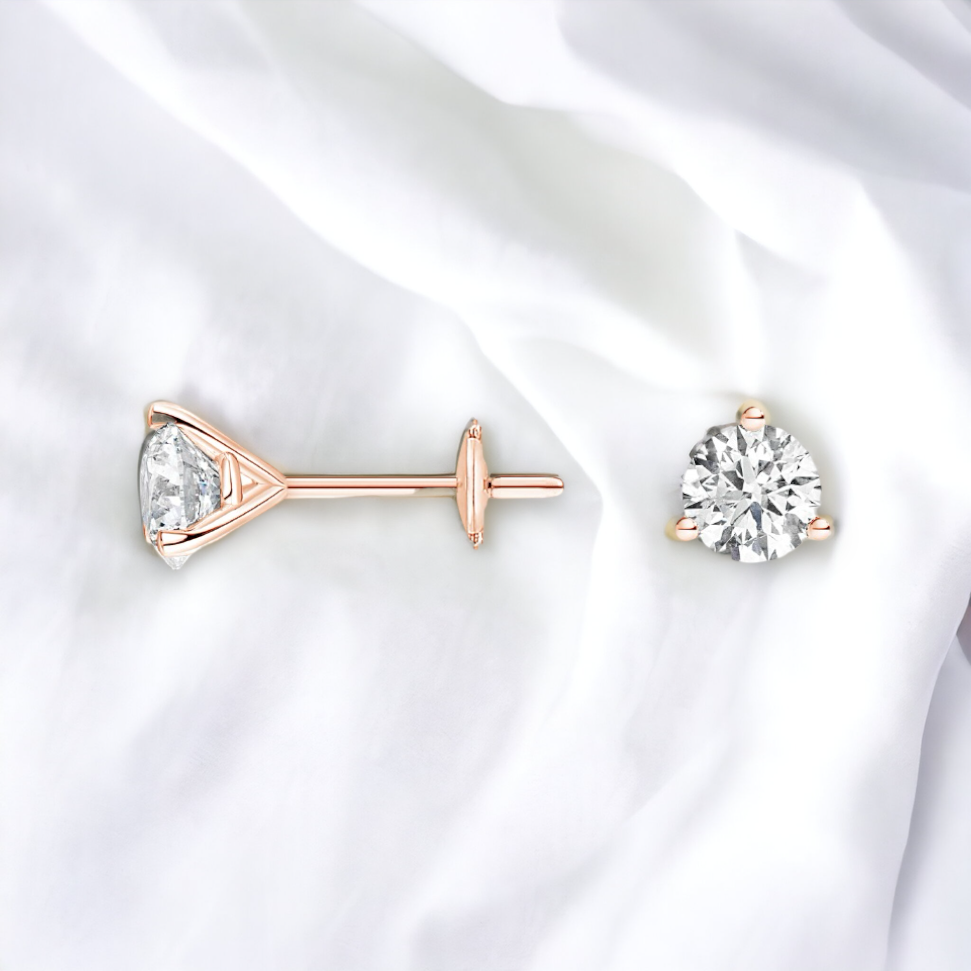 MiniSol Studs (Rose)