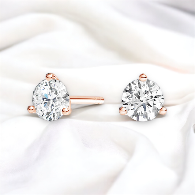 MiniSol Studs (Rose)