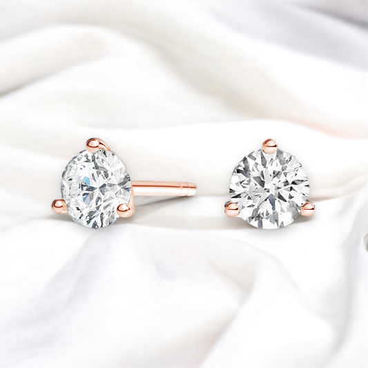 MiniSol Studs (Rose)